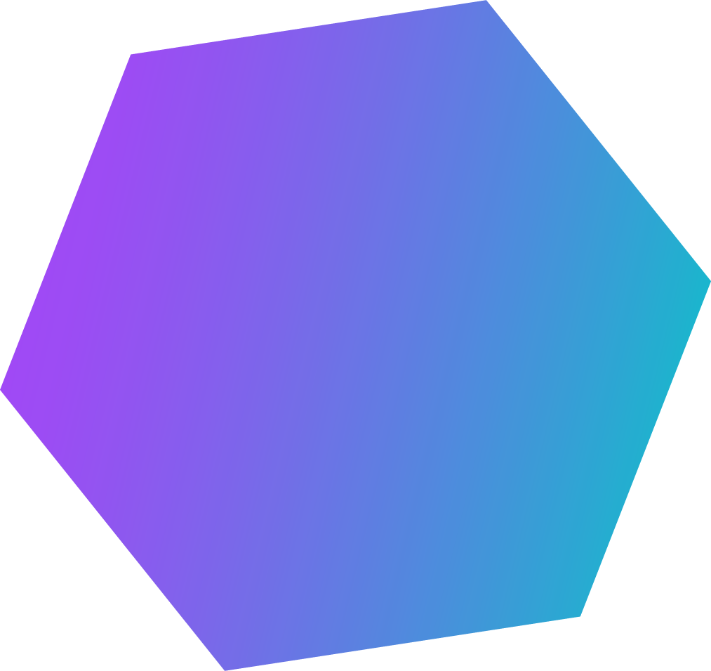 big hexagon graphic